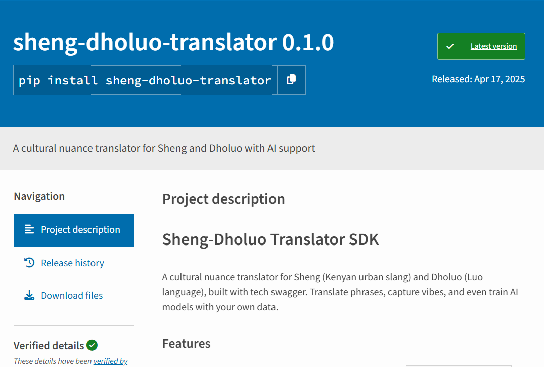 Sheng-Dholuo Translator Screenshot